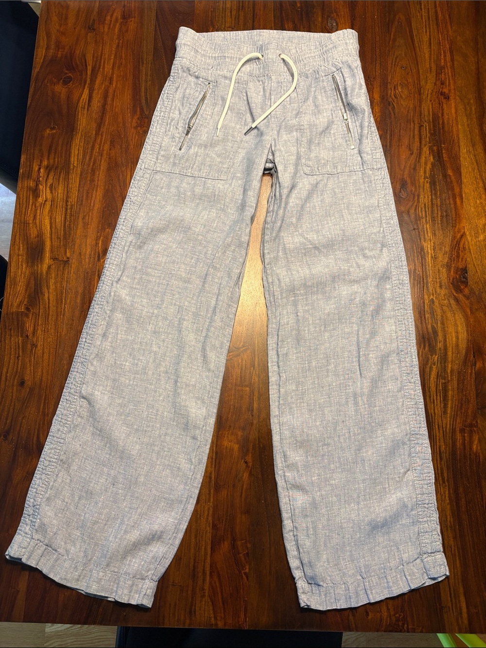 Athleta Cabo Linen Wide-leg Pants, women’s size 0